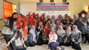 Workshop Penyusunan Perangkat Pembelajaran Terintegrasi Pendidikan Lingkungan Hidup Digelar di SMP Negeri 1 Bojonegoro